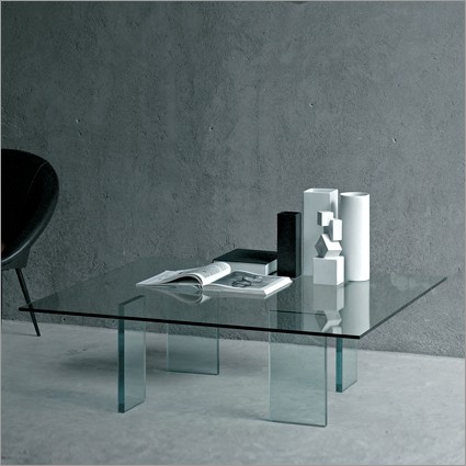 Glass Coffee Table by Glas Italia
