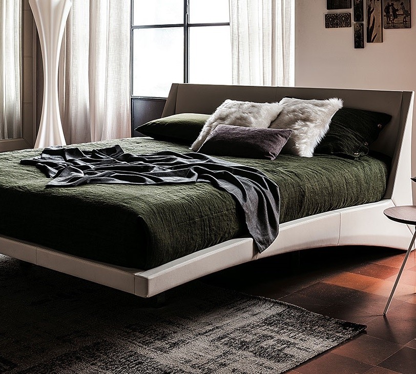 Cattelan Italia Dylan Bed, Fabric, Synthetic Nubuck, micro nubuck, synthetic leather, soft leather