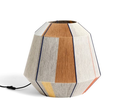 Bonbon Shade Earth Tones Floor Lamp by Hay