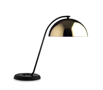 Polished Brass Cloche Table Lamp by Hay 
