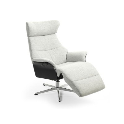 Conform Air With Footrest Armchair Lounge Chair Swivel Base in Fabric or Leather