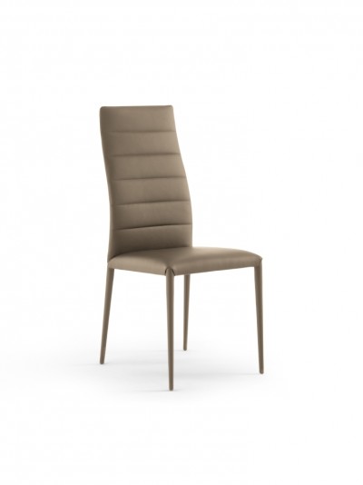 Eforma Altea Chair Upholstered with Metal Frame, Finishing either Stiched or Unstiched