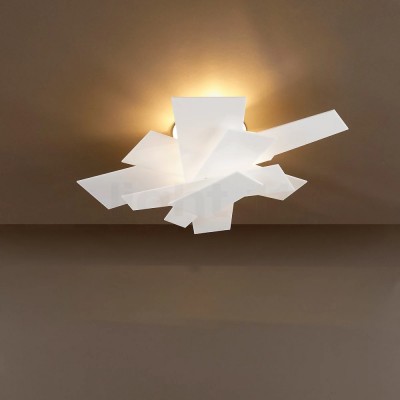 Foscarini Big Bang Ceiling Light Lamp in White or Red