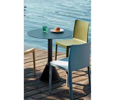 Hay Palissade Outdoor Cone Round Dining Table ⌀70 x H74