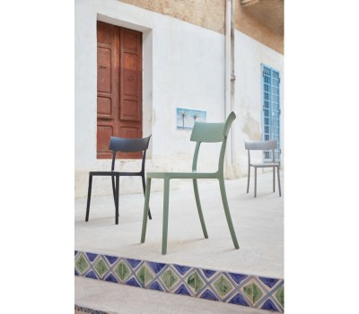 Kartell Catwalk Matte Outdoor Chair without Arms