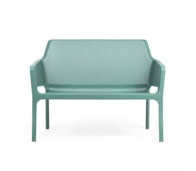 Nardi Outdoor Net Bench Sofa with Waterproof Bench Cushion - Salice - In Stock