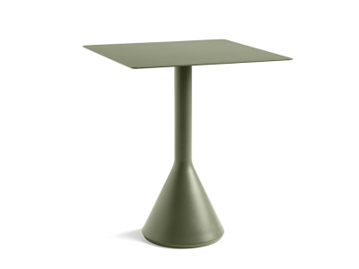 Palissade Cone Square Olive Table by Hay