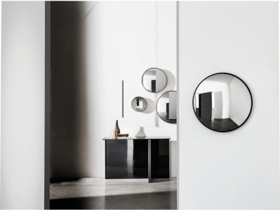 Sovet Italia Sail Round Wall Mirror Convexed or Concaved 4 Sizes