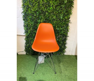 Vitra DSR Side Chair Rusty Orange