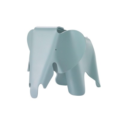 Vitra Eames Elephant Plastic Stool in Ice Grey Ex-Display