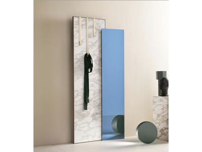 Welcome Mirror Coat Hanger Unit by Tonelli Design