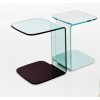 Sovet Italia Shell Side Table in Different Base Colours