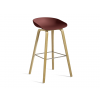 About A Stool AAS 32 Brick Red by Hay