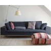 SITS Justus Modular Sofa Upholstered in Fabric, Leather