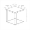Porada Cucù Side Table Dimensions