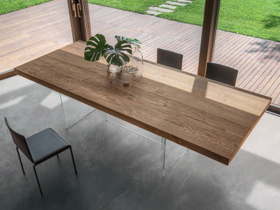 Air Wood Table by Lago