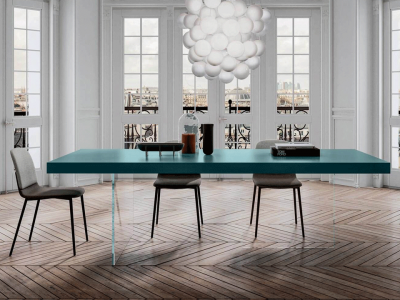 Air Lacquered/Fenix/Laminate Table by Lago