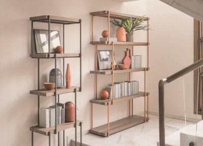 Bonaldo Rain Bookcase & Shelves 60cm