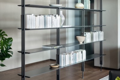 Bonaldo Roll Bookcase & Shelves Ceiling Fixing 1 Module
