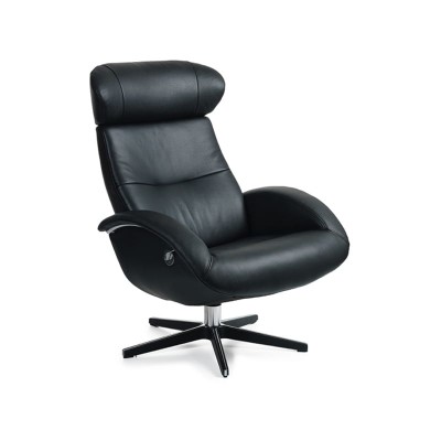 Conform Flow Armchair Lounge Chair Swivel Base in Fabric or Leather