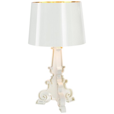 Kartell Bourgie Table Lamp - White/Gold