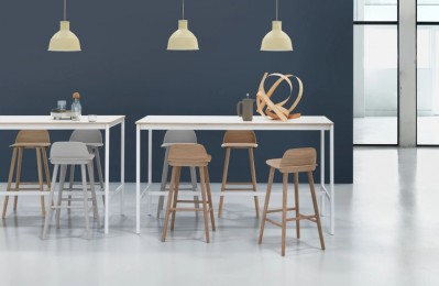Mutto Base High Breakfast Dining Table without Castors