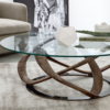 Porada Infinity round coffee table