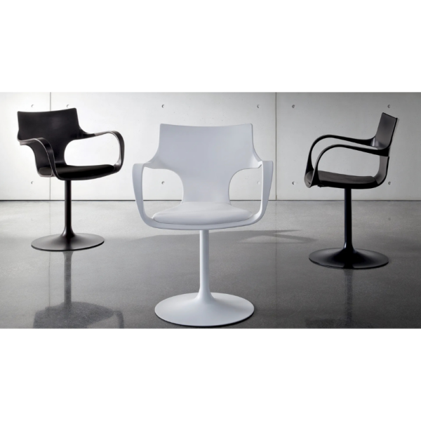 Sovet Italia Flute Girevole chair