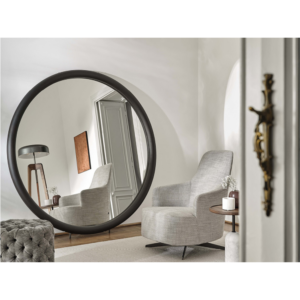 Porada Giove round wall mirror