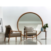 Porada Giove round wall mirror