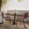 Hay Palissade Outdoor Cone round table
