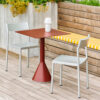 Hay Palissade Outdoor Cone Square table