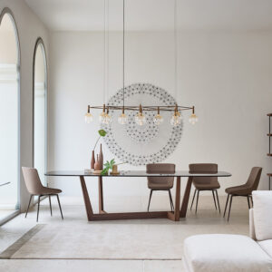Bonaldo Art wood dining table
