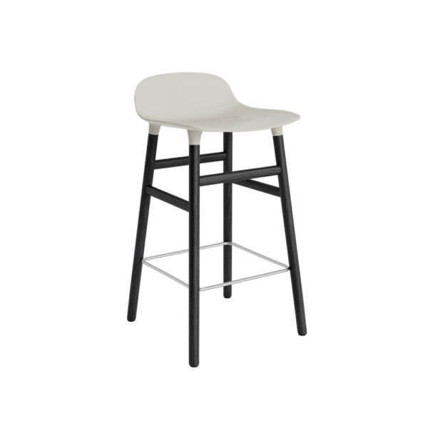 Normann Copenhagen Form barstool wood legs