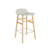 Normann Copenhagen Form barstool wood legs