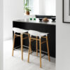 Normann Copenhagen Form barstool wood legs