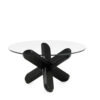 Normann Copenhagen Ding coffee table -Glass/black