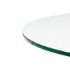 Normann Copenhagen Ding coffee table - Glass top