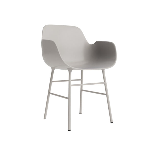 Normann Copenhagen Form armchair metal legs