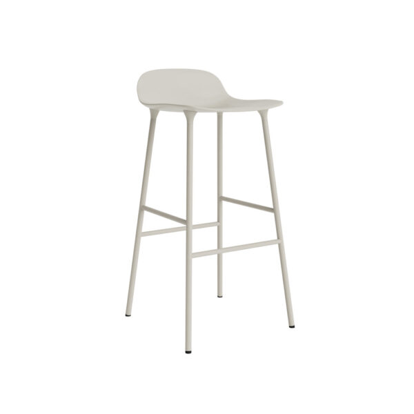 Normann Copenhagen Form barstool metal legs