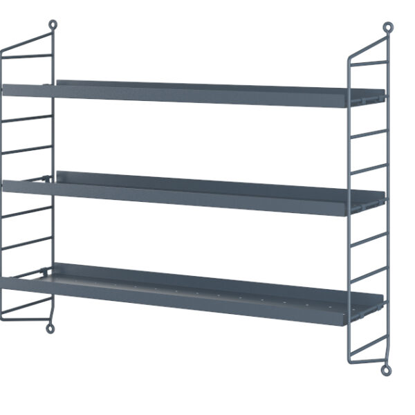 String Pocket shelving metal