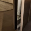 Presotto Glass hinged wardrobe