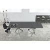 Sovet Italia Aikido two bases fixed dining table