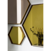 Sovet Italia Visual hexagonal mirror