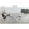 Sovet Italia Aikido two bases fixed dining table