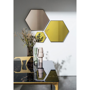 Sovet Italia Visual hexagonal mirror