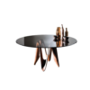 Sovet Italia Lambda round dining table