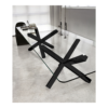 Sovet Italia Aikido two bases fixed dining table