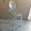 Kartell One More Stool crystal