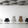 Normann Copenhagen Pad lounge chair high swivel
